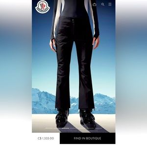 Moncler Ski Pants XS